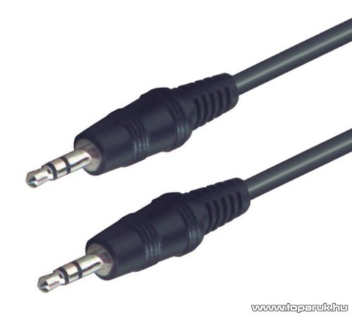 USE A 51-5 Audio JACK kábel 3,5 mm sztereó dugó - 3,5 mm sztereó dugó, 5 m, 5 db / csomag