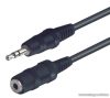 USE A 54-5X Audio JACK kábel 3,5 mm sztereó dugó - 3,5 mm sztereó aljzat, 5 m, 1 db