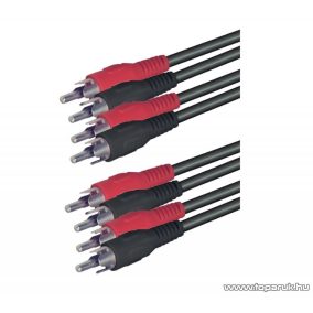   USE A 7 Audio RCA kábel 4 x RCA dugó - 4 x RCA dugó, 1,5 m, 5 db / csomag