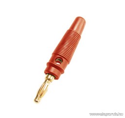 USE BD 5G/RD Banán dugó, aranyozott, piros