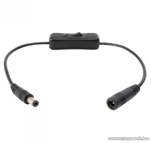 USE DC 1K Zsinórközi DC kapcsoló csatlakozókkal, 12 V
