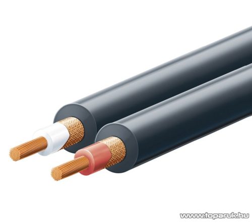 USE KN 6 - 2 eres árnyékolt audio vezeték, 100 m / tekercs