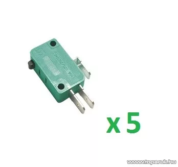USE MSW 01 Mikrokapcsoló, 1 áramkör - váltó - ON - (ON), 250 V, 5 db / csomag