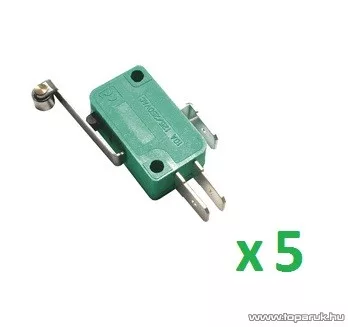 USE MSW 03 Mikrokapcsoló, 1 áramkör - váltó - ON - (ON), 250 V, 5 db / csomag