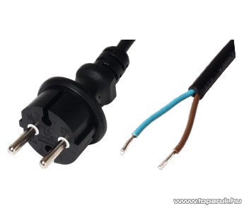 USE N 10-5/1,0 Szerelhető hálózati csatlakozókábel, 5 m