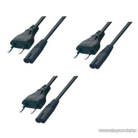   USE N 1/VDE Hálózati csatlakozókábel, 1,5 m hosszú, 3 db / csomag