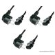 USE N 5 Hálózati csatlakozó, 2 m hosszú, 3 db / csomag