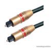 USE 	OPK 6/1,5 Optikai kábel 6,0 mm Toslink dugó - Toslink dugó, aranyozott, fém dugó, 1,5 m - megszűnt termék: 2015. november