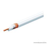 USE RG 6-32/WH Koax kábel, fehér, 100 m hosszú