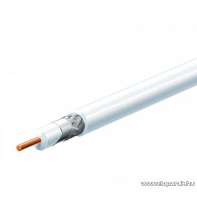   USE RG 6U/WH Koax kábel, fehér, 75 Ohm, RG 6 kábelhez, 100 m hosszú