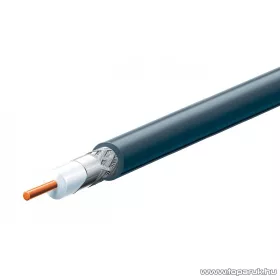   USE RG 6UX/BK Koax kábel, fekete, 75 Ohm, RG 6 kábelhez, 30méter