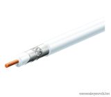 USE RG 6-5WH/X Koax kábel, fehér, 5 m hosszú