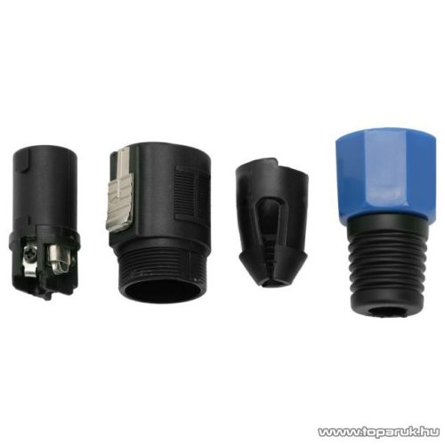 USE SPK 900X Speakon dugó csatlakozó, biztonsági zárral, 4 pólusú