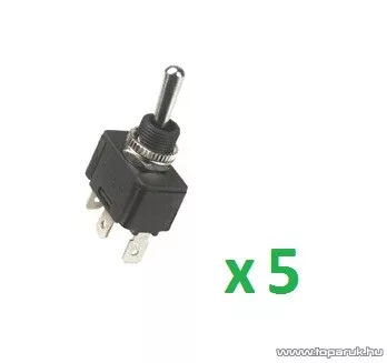 USE ST 21 Billenőkapcsoló, 1 áramkör - 2 állás, 250 V, 5 db / csomag