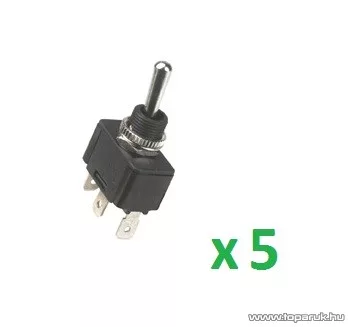 USE ST 22 Billenőkapcsoló, 1 áramkör - 3 állás, 250 V, 5 db / csomag