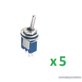   USE ST 303 Billenőkapcsoló, 1 áramkör - 3 állás, 250 V, 5 db / csomag
