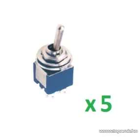   USE ST 304 Billenőkapcsoló, 2 áramkör - 2 állás, 250 V, 5 db / csomag