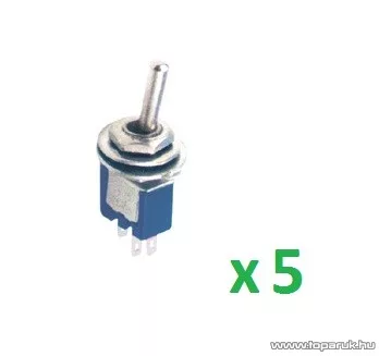 USE ST 315 Billenőkapcsoló, 1 áramkör - 2 állás, 250 V, 5 db / csomag