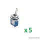 USE ST 315 Billenőkapcsoló, 1 áramkör - 2 állás, 250 V, 5 db / csomag