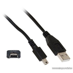 USE USB A/MINI-1 Mini USB tötőkábel, 1 m
