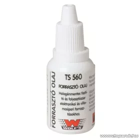 Wolf's TS 560 Forrasztó olaj, 20 ml