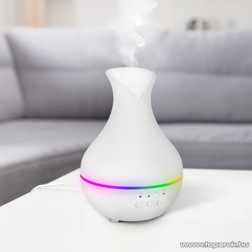 Bewello BW2031B Fényterápiás aroma diffúzor, 120 ml, fehér