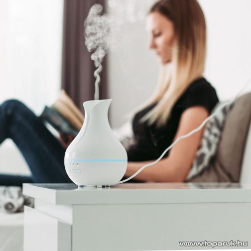 Bewello BW2031B Fényterápiás aroma diffúzor, 120 ml, fehér