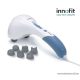 innofit INN-043 Kétfejes kézi masszírozó gép - megszűnt termék: 2015. február