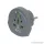 q2power 1.100100-TH Utazó adapter, World to Europe