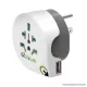 q2power 1.100150 Utazó adapter, World to USA USB csatlakozóval