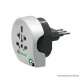 q2power 1.100180 Utazó adapter, World to Italy