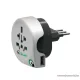 q2power 1.100190 Utazó adapter, World to Italy USB csatlakozóval
