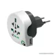 q2power 1.100210 Utazó adapter, World to Switzerland USB csatlakozóval