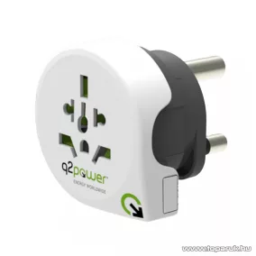 q2power 1.100220 Utazó adapter, World to South Africa