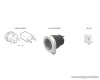 q2power 1.200110 Utazó adapter, Europe to USA