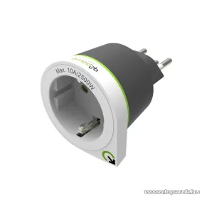 q2power 1.200130 Utazó adapter, Europe to Switzerland