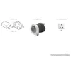 q2power 1.200200 Utazó adapter, France to United Kingdom