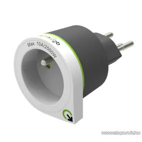 q2power 1.200230 Utazó adapter, France to Switzerland