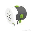 q2power 2.100110 Utazó adapter, Qdapter USB to World, USB csatlakozóval