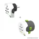 q2power 2.100120 Utazó adapter készlet (2db-os), Qdapter 360