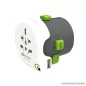   q2power 2.100130 Utazó adapter készlet (2db-os), Qdapter 360 USB csatlakozóval