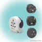 q2power 2.200110 Utazó adapter, Qplux World 3 in 1