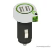 q2power 3.100100 Autós USB töltő, 2 db USB aljzattal
