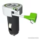 q2power 3.100120 Autós USB töltő, 2 db USB aljzattal + 1 db kihúzható Apple iPhone Lightning töltőkábel