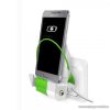 q2power 3.200100 Mobiltartó és töltő, dokkoló, 1 db USB aljzattal + Micro USB csatlakozóval