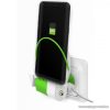 q2power 3.200140 Mobiltartó és töltő, dokkoló, 1 db USB aljzattal + USB Type-C töltő csatlakozó