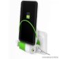   q2power 3.200140 Mobiltartó és töltő, dokkoló, 1 db USB aljzattal + USB Type-C töltő csatlakozó