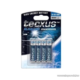   AgfaPhoto / tecxus TC LR03 Mini ceruza elem (AAA), alkáli, 4 db / csomag
