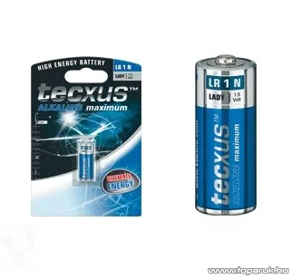 maxwell / tecxus LR1 - 1,5V alkáli elem, LR 1