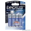 AGFA / tecxus TC LR6 Ceruza elem (AA), alkáli, 4 db / csomag